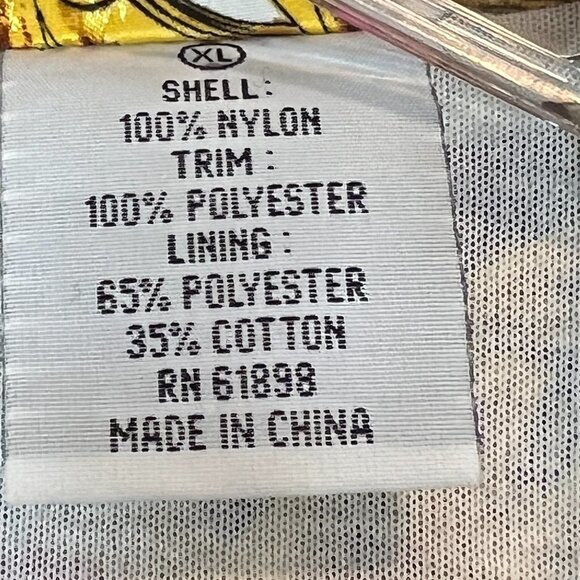 Vintage Baroque Jacket XL 80s Black Pink Gold Avait Sportif Zip Track - Picture 6 of 8